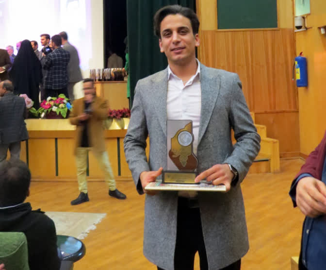 کسب عنوان فناور برتر استان توسط دانشجوی مرکز جناب آقای نیما زاهد در هفته پژوهش 1402